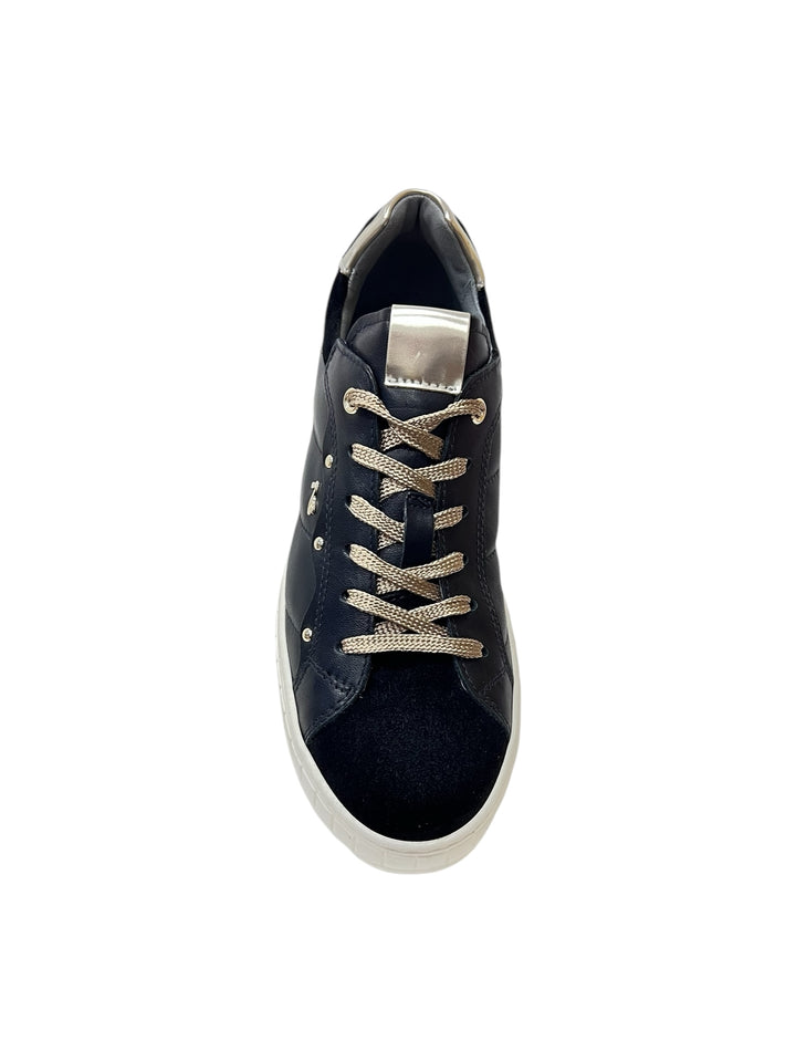sneakers donna pelle nero giardini art.i411630d100 nero