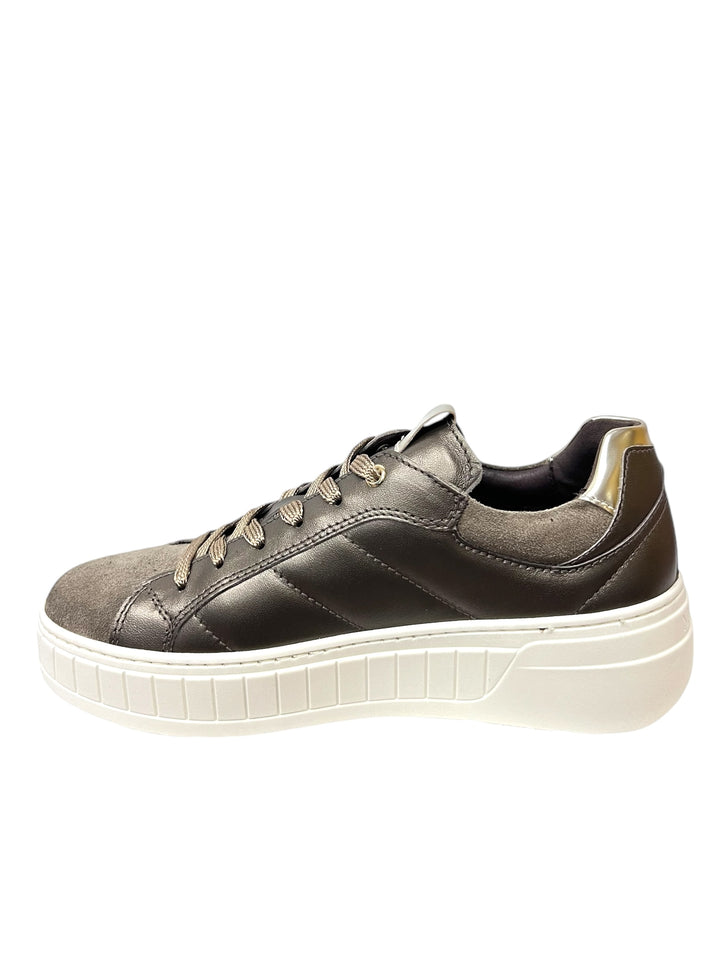 sneakers donna pelle nero giardini art.i411631d501 talpa