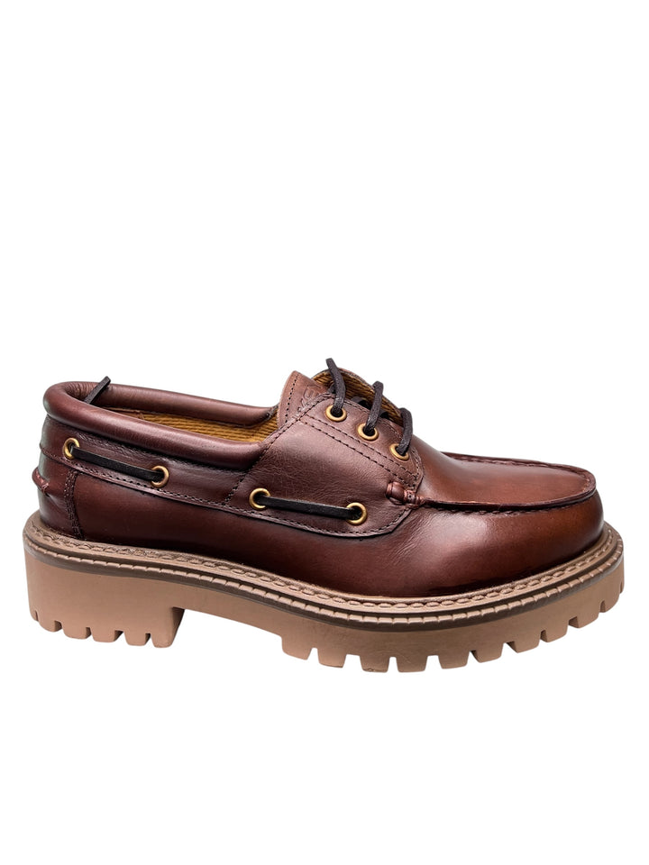 stringata donna brown