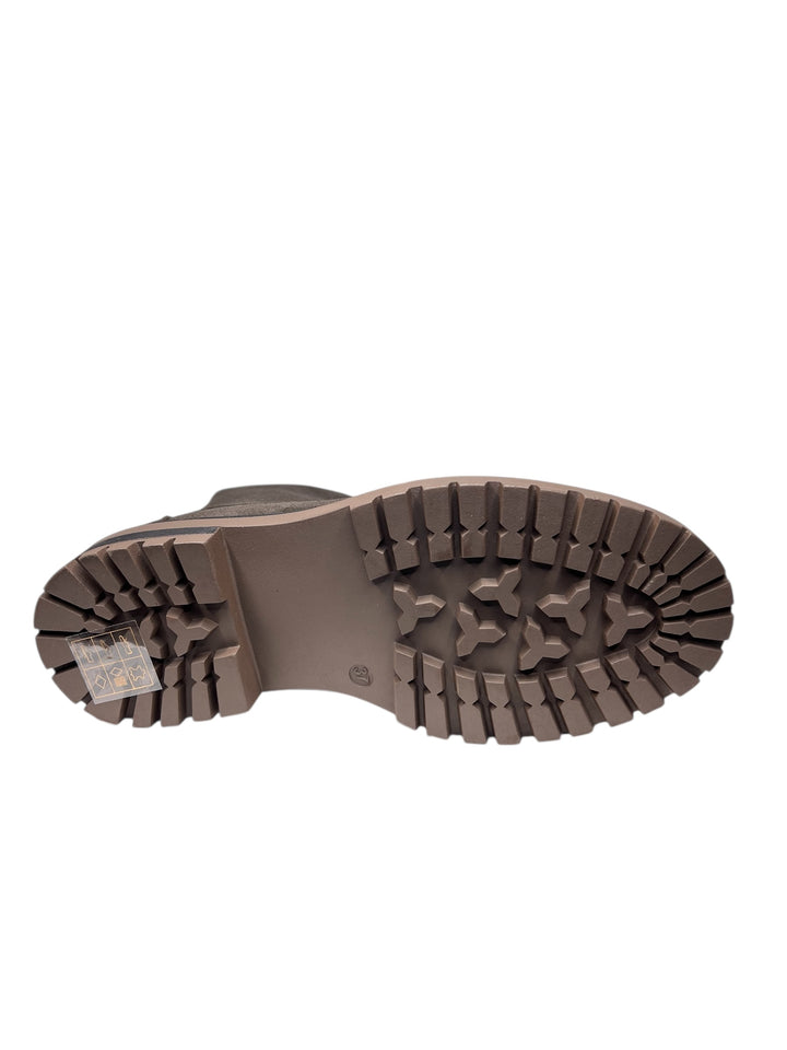 stivaletto allacciato donna testa di moro