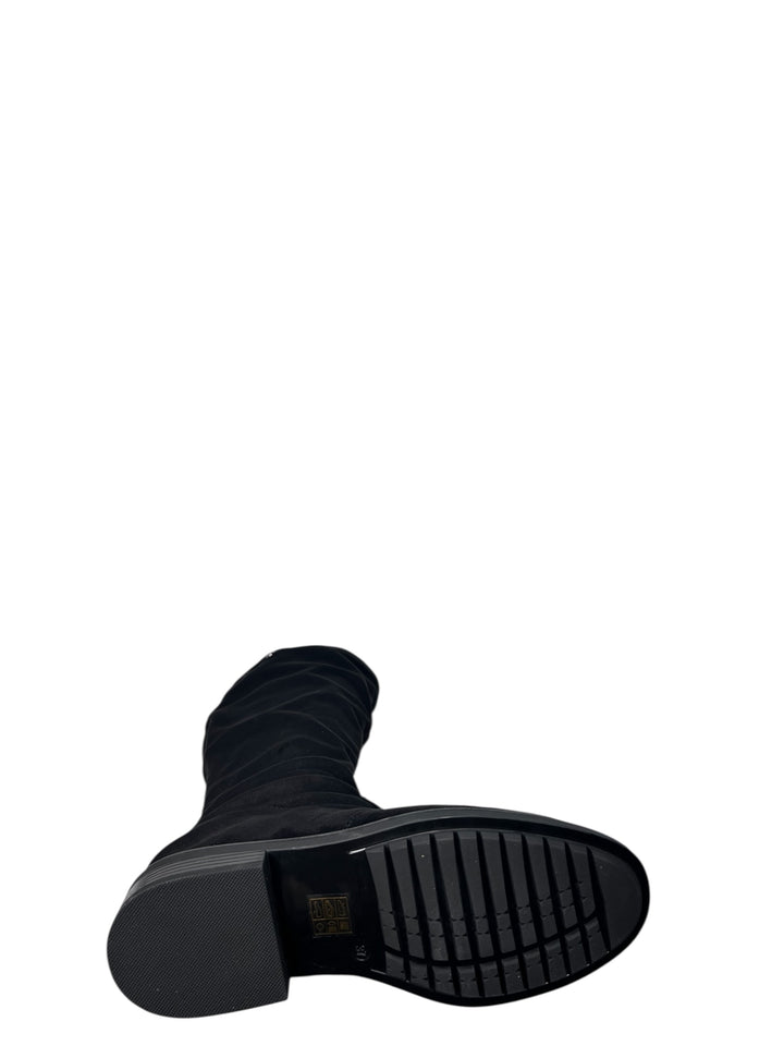 stivale donna elasticizzato nero