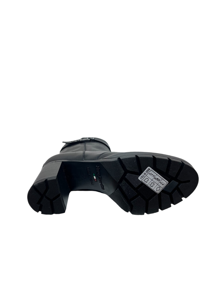 tronchetti donna pelle nero giardini art.i411853d100 nero