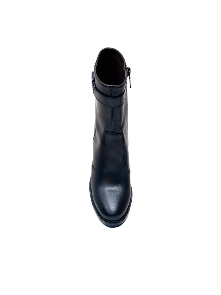 tronchetti donna pelle nero giardini art.i411853d100 nero