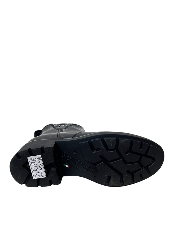 stivaletti donna pelle nero giardini art.i411870d100 nero