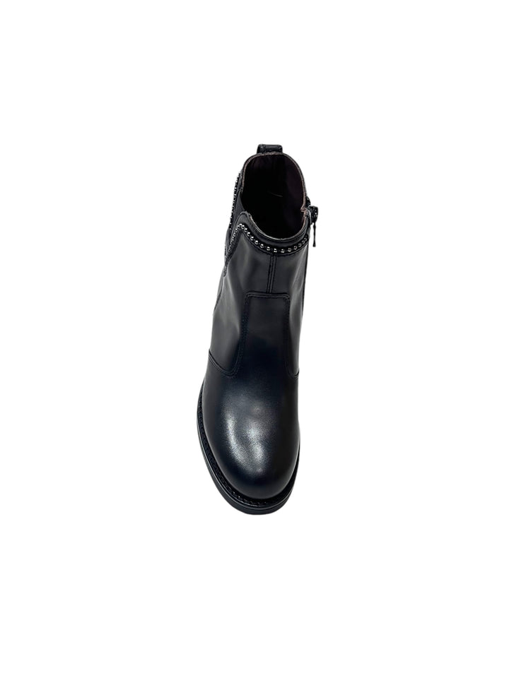 stivaletti donna pelle nero giardini art.i411870d100 nero
