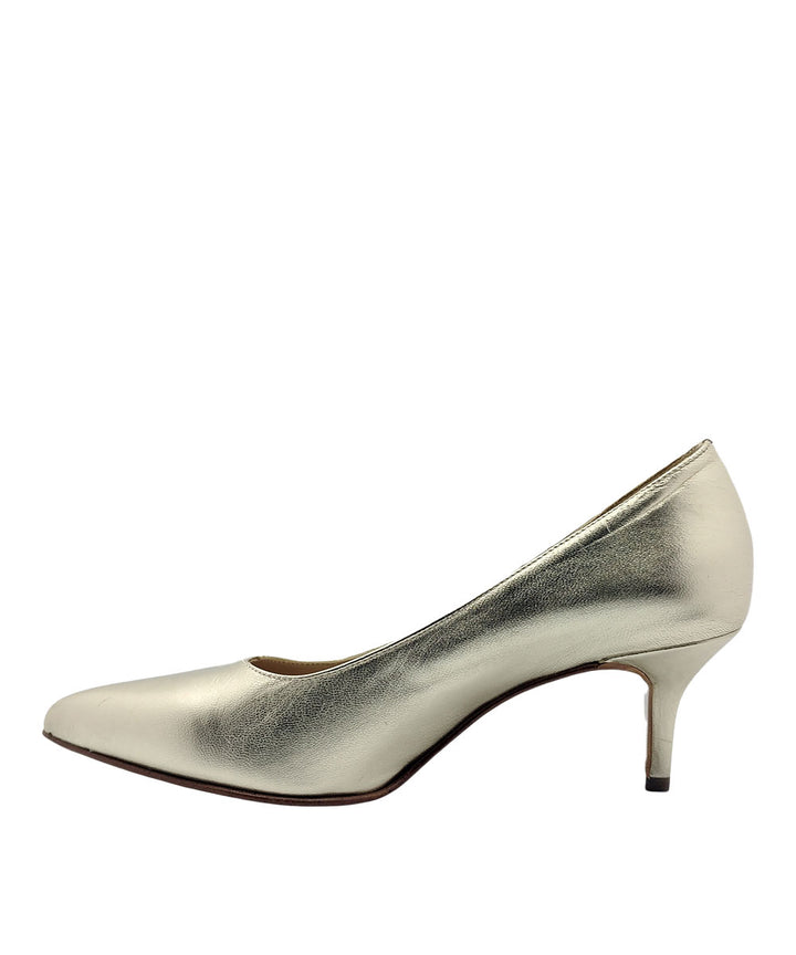 décolleté donna pelle perticara art.118 platino