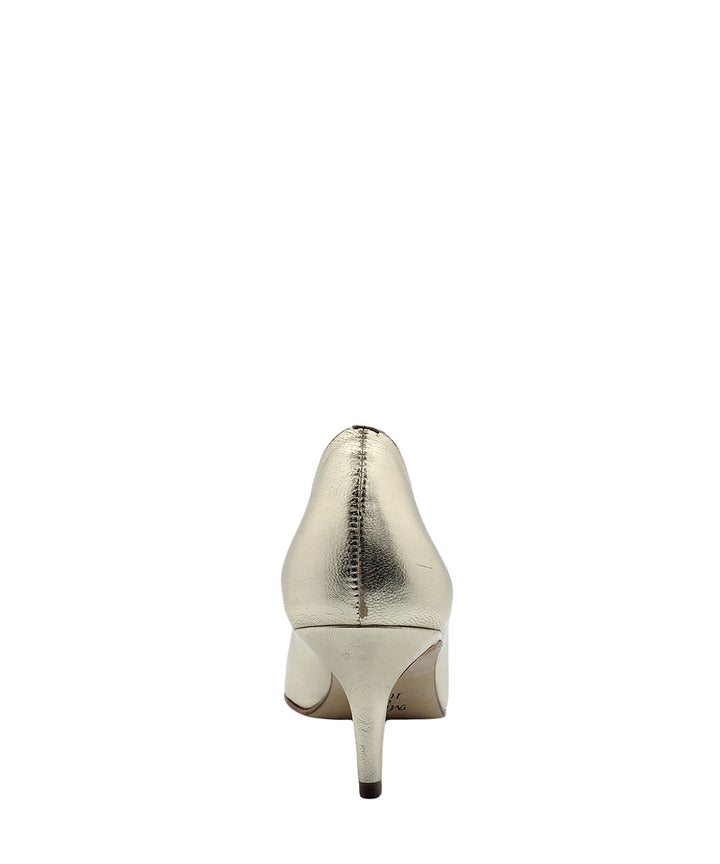 décolleté donna pelle perticara art.118 platino