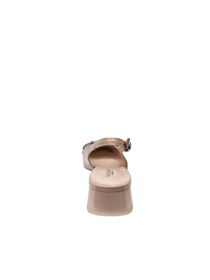 NERO GIARDINI slingback donna in pelle cipria