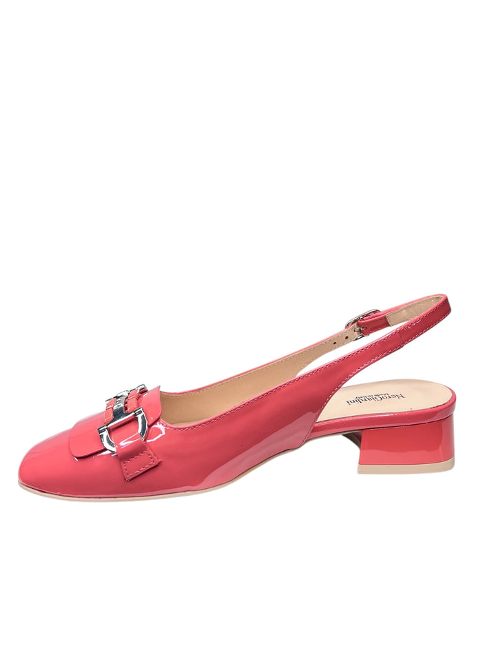 NERO GIARDINI slingback donna in pelle papavero