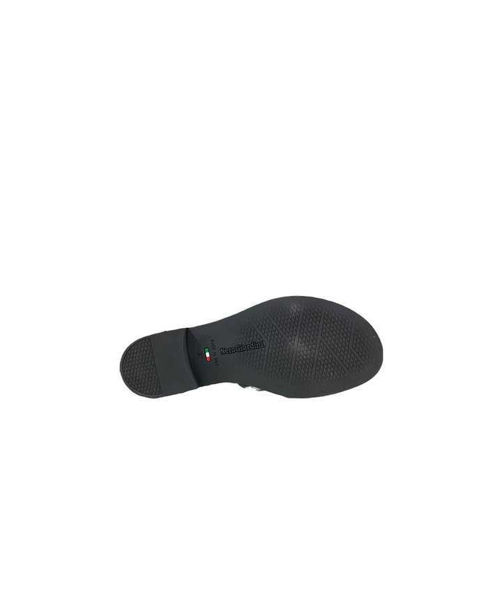sandali donna pelle nero giardini art.e012490d100 nero