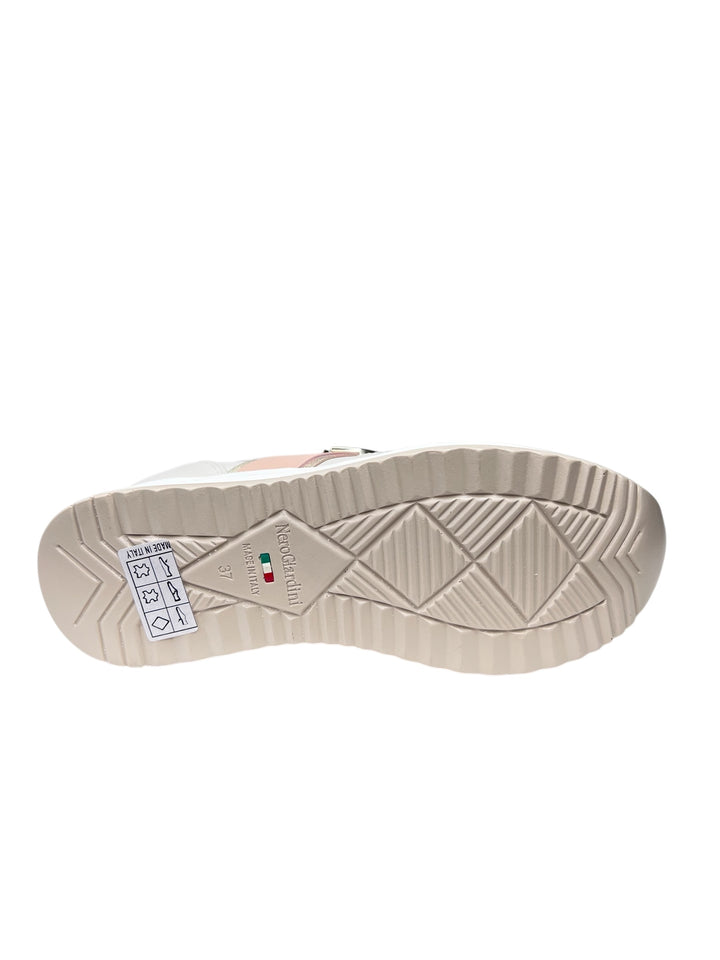 sneakers donna pelle nero giardini art.e512911d713 osso