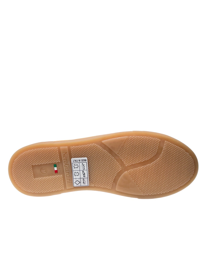 sneakers donna pelle nero giardini art.e513006d707 bianco