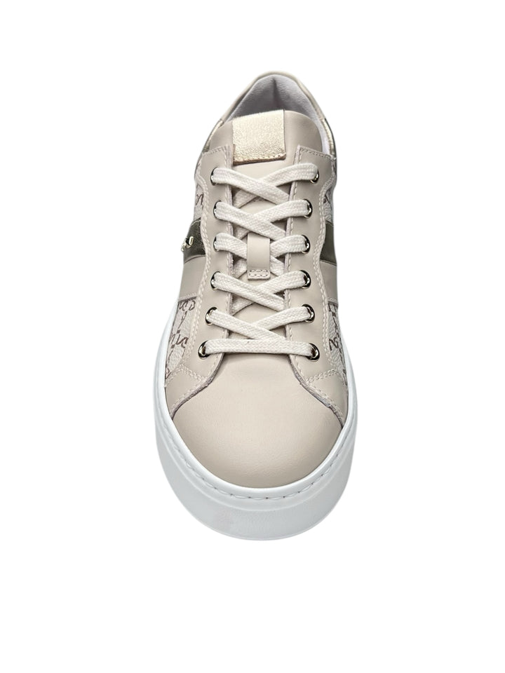 sneakers donna pelle nero giardini art.e513080d710 osso