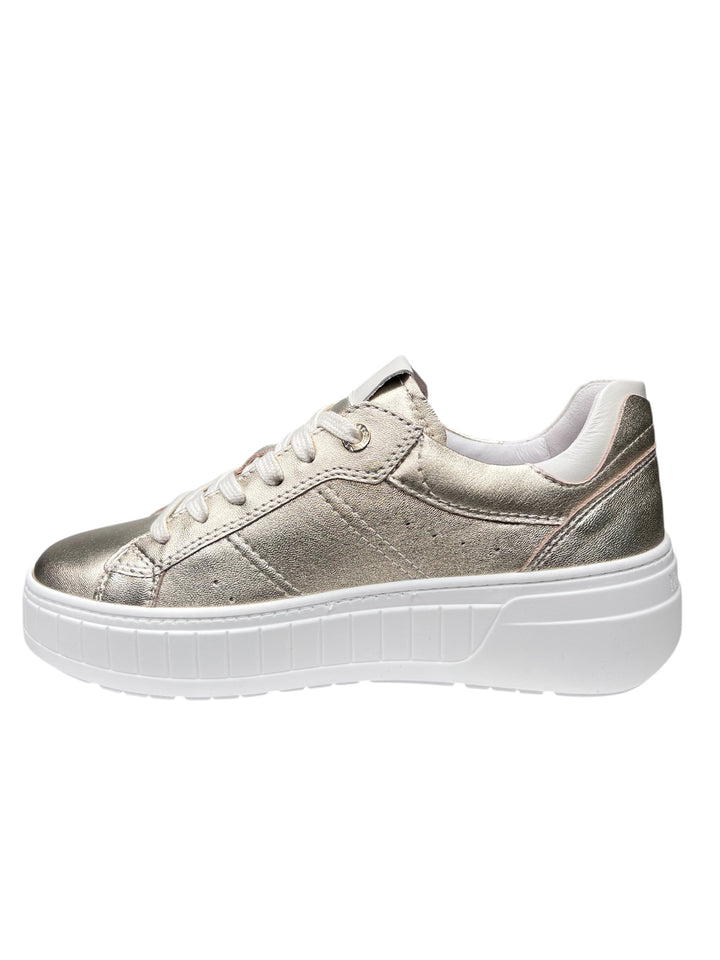 sneakers donna pelle nero giardini art.e513094d418 miele