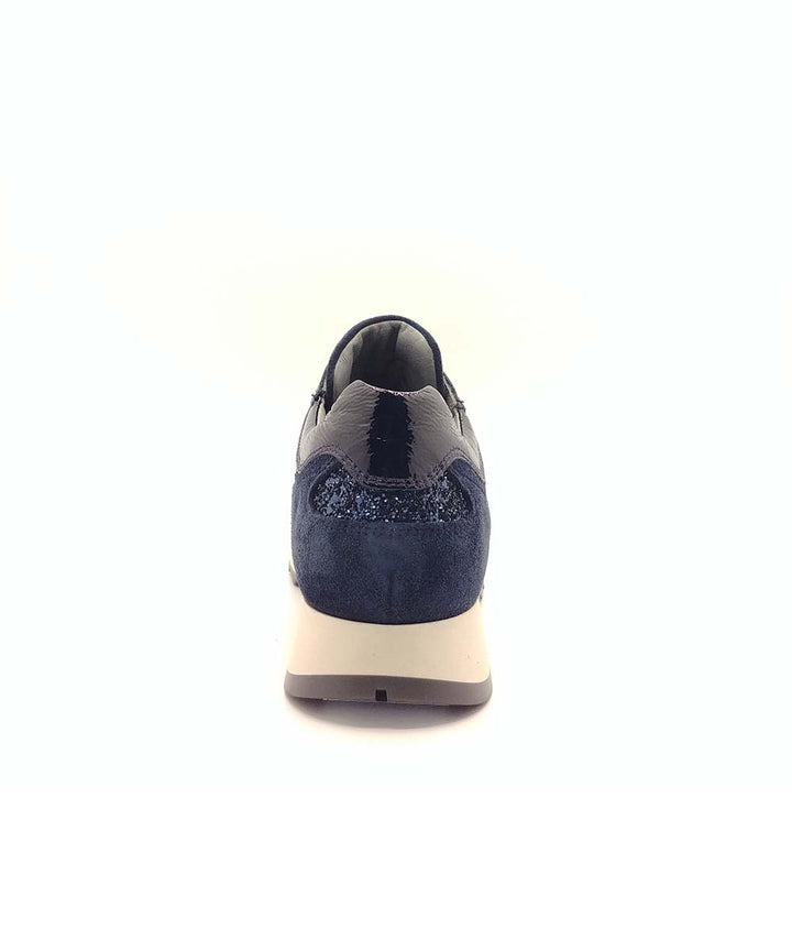 sneaker nero giardini 13190-207 blu incanto
