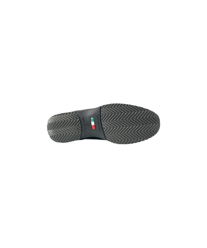 sneakers donna pelle lucida nero giardini art.13410d104 grafite