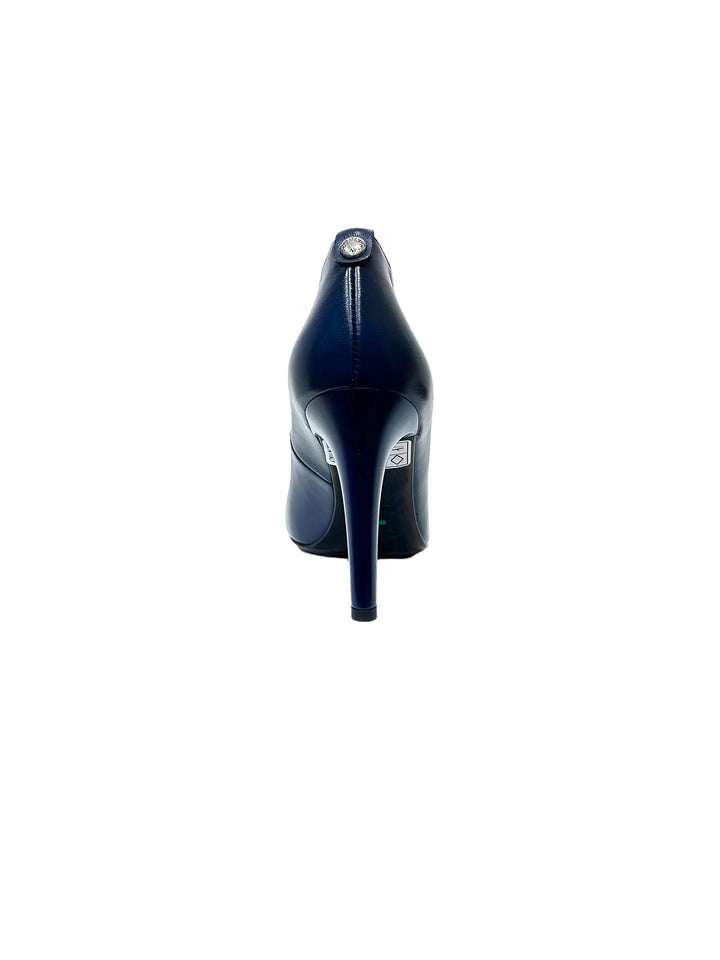 décolleté donna pelle nero giardini art. e413500de200 blu