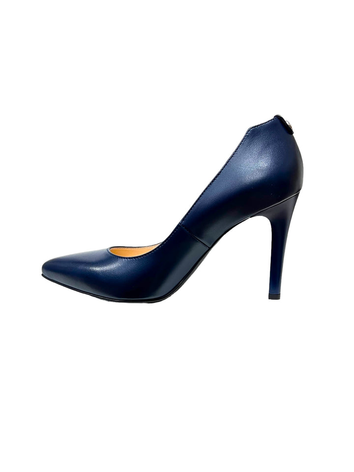 décolleté donna pelle nero giardini art. e413500de200 blu