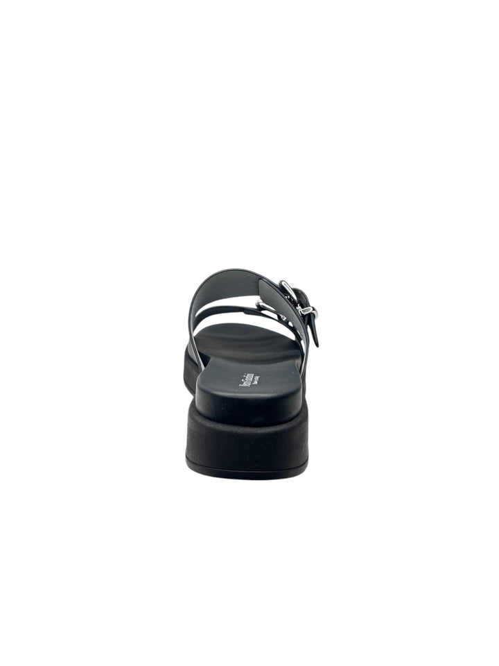 NERO GIARDINI ciabatta donna pelle nera
