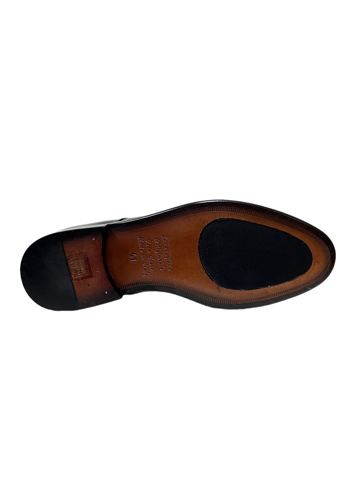 stringate uomo pelle exton art. 1374 nero
