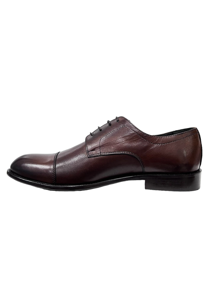 stringate uomo pelle exton art. 1375 legno