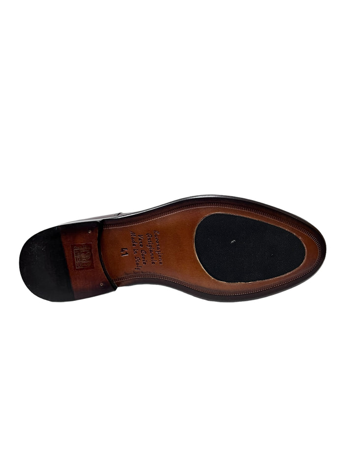 stringate uomo pelle exton art. 1375 legno