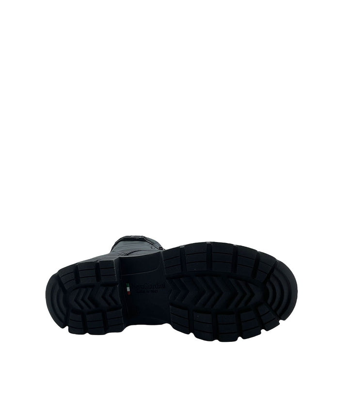 anfibi donna pelle nero giardini art. i013763d100 nero