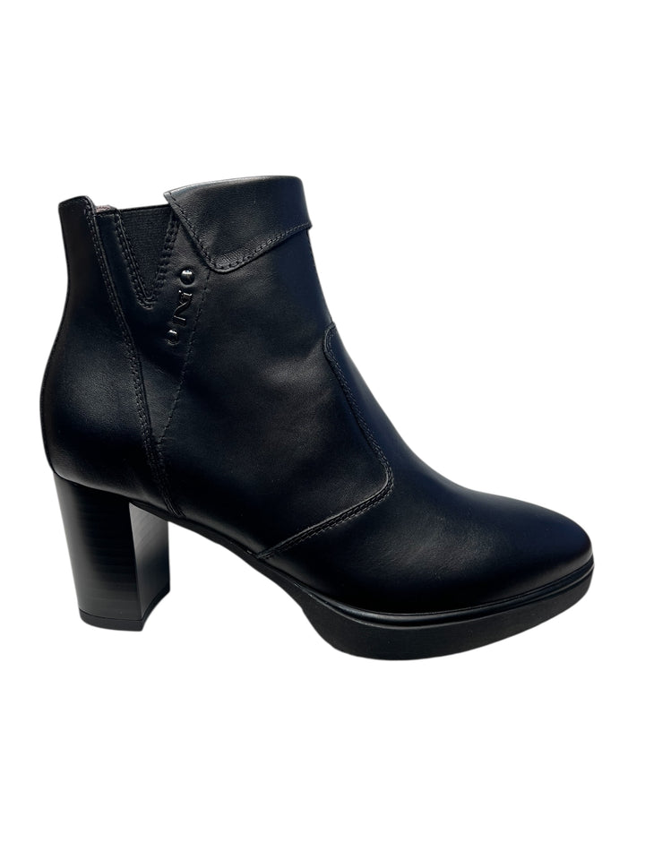 tronchetto donna pelle nero