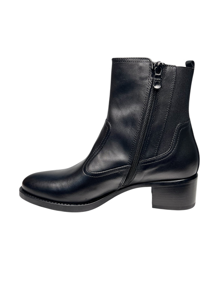 stivaletto donna pelle nero