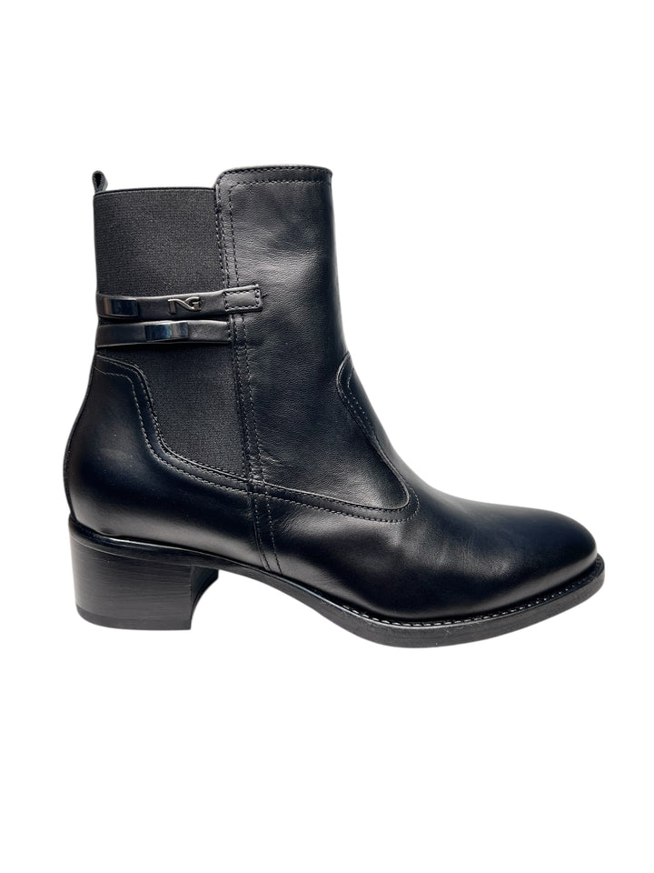 stivaletto donna pelle nero