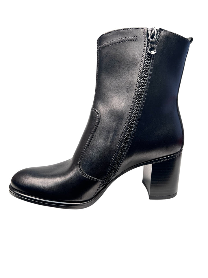 tronchetto donna pelle nero