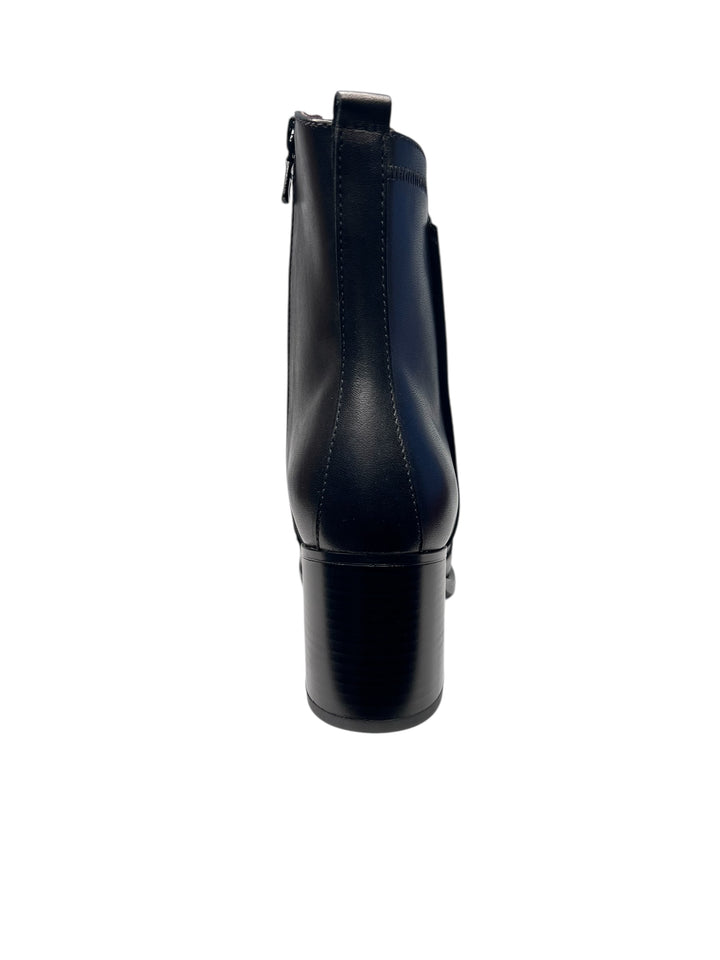 tronchetto donna pelle nero