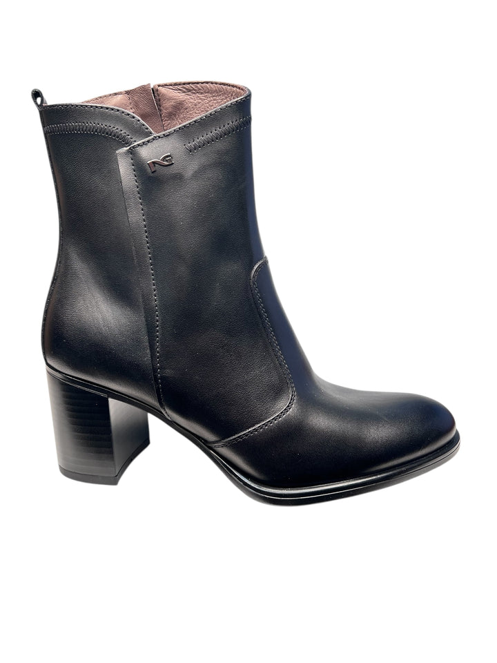 tronchetto donna pelle nero