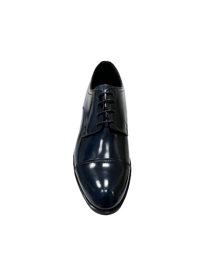 stringate uomo pelle exton art. 1395 blu