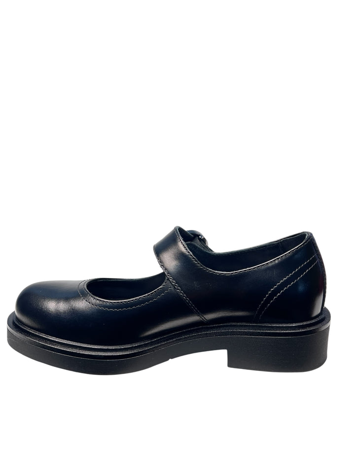 mary jane donna pelle nero