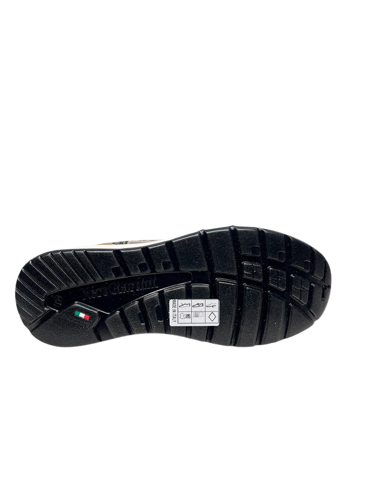 sneaker donna pelle sabbia