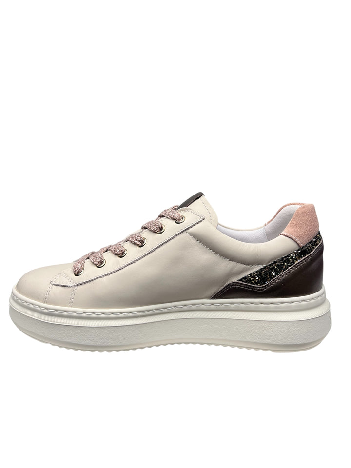 sneaker donna pelle milk