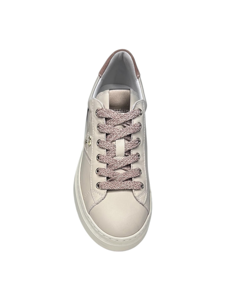 sneaker donna pelle milk