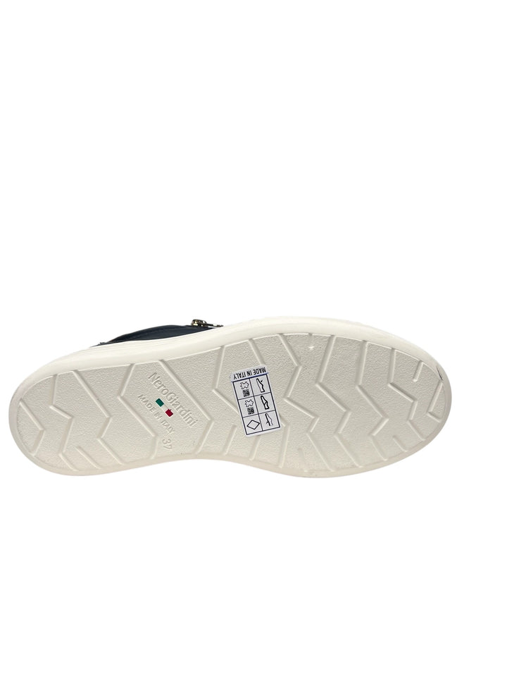 sneaker donna pelle nero