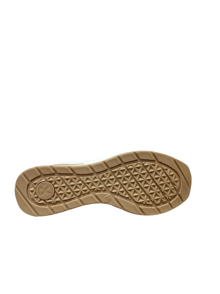 sneakers alte elasticizzate slip-on con zeppa donna vegan xti art. 14240502 beige