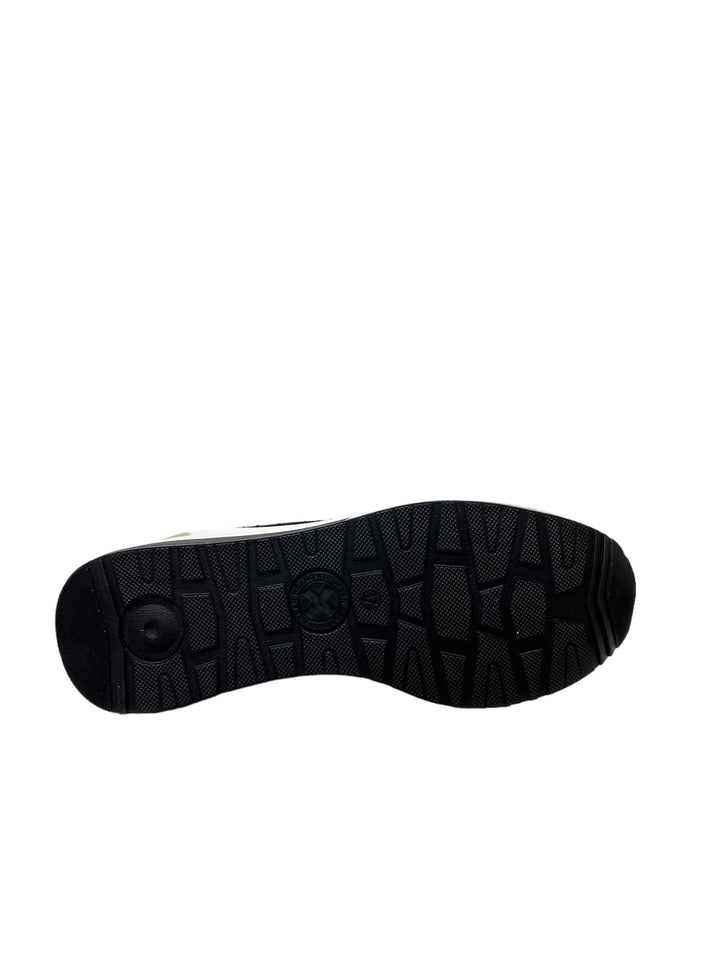 sneakers elasticizzate slip-on con zeppa donna vegan xti art. 14241802 nero