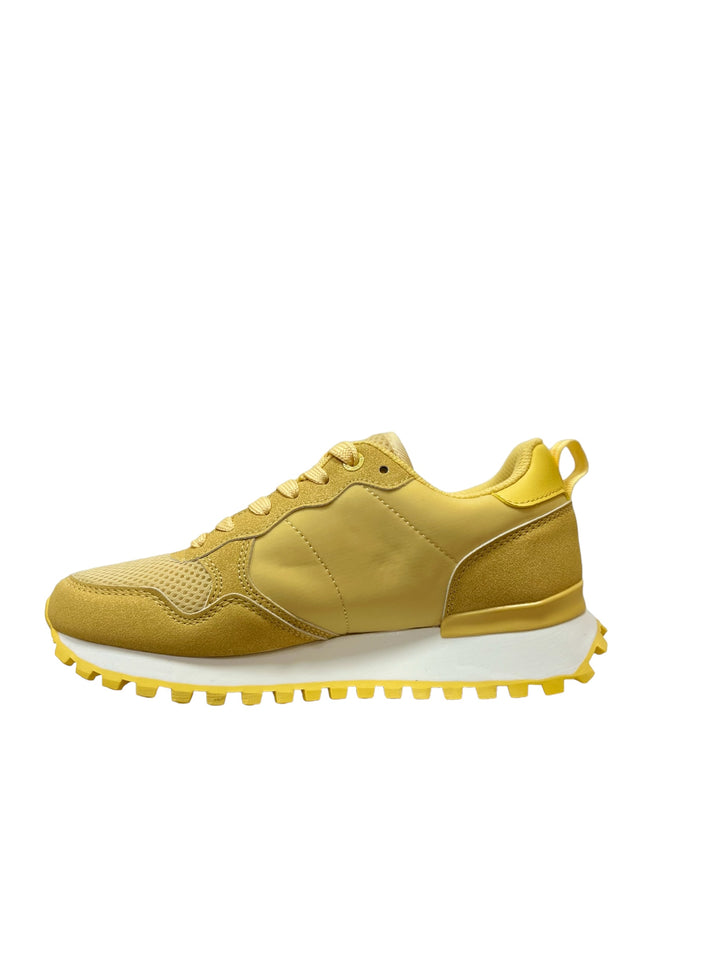 sneakers donna tessuto xti art. 14245102 AMARILLO
