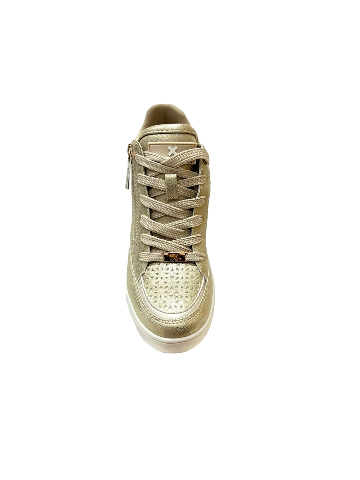 sneakers con zeppa interna donna vegan xti art. 14264301 oro