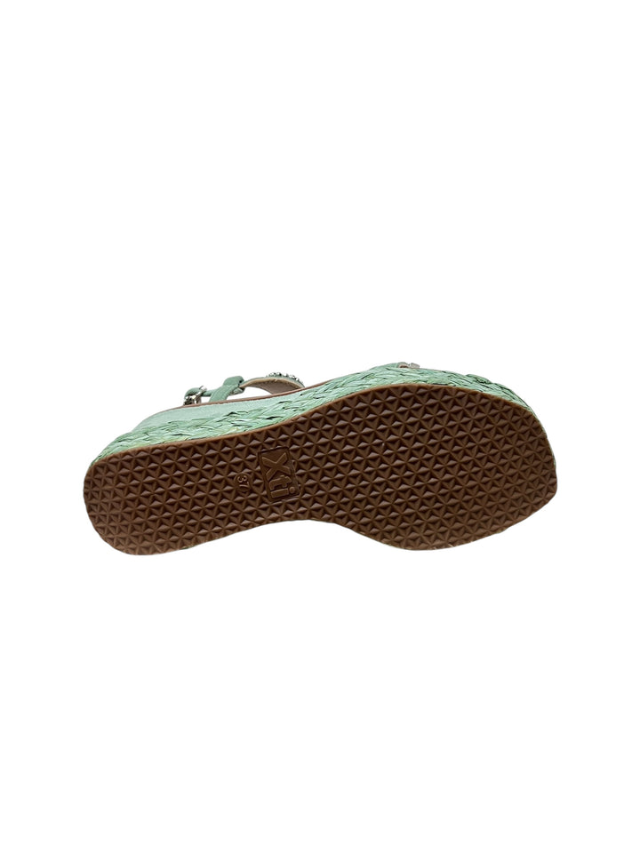 sandali gioiello donna zeppa xti art.14267603 acqua