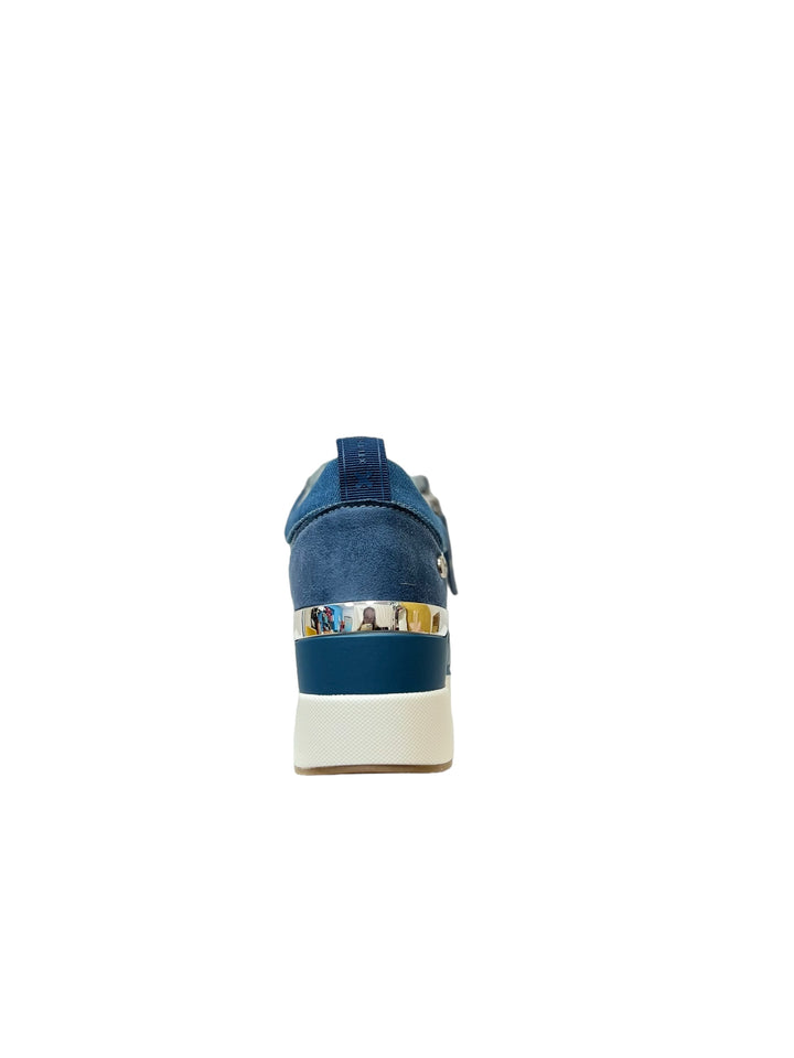 sneakers con zeppa donna vegan xti art. 14277001 jeans