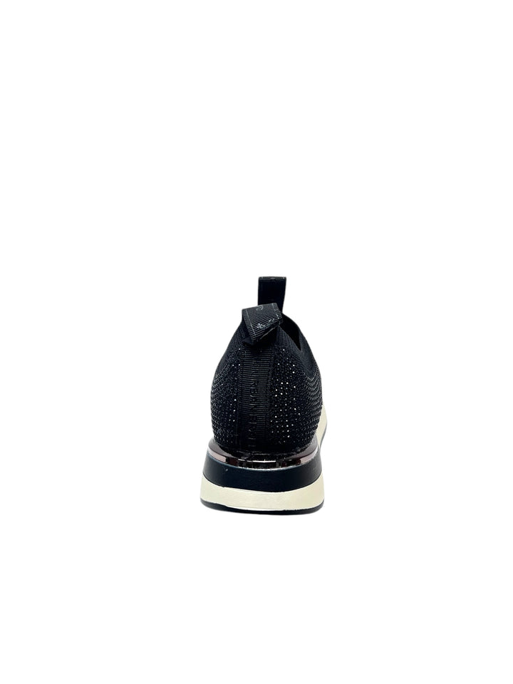 sneakers slip-on elasticizzate donna xti art.142964 nero