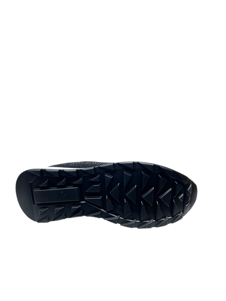 sneakers slip-on elasticizzate donna xti art.142964 nero