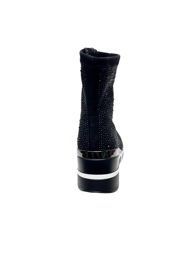 stivaletti elasticizzati donna xti art.143081 black