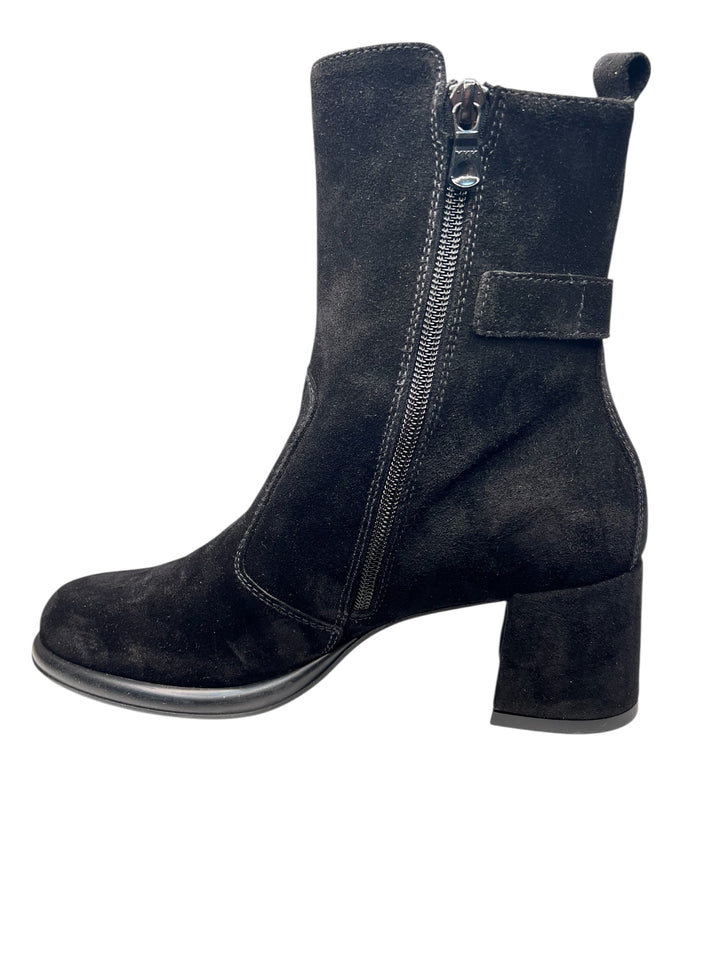 tronchetto donna pelle nero