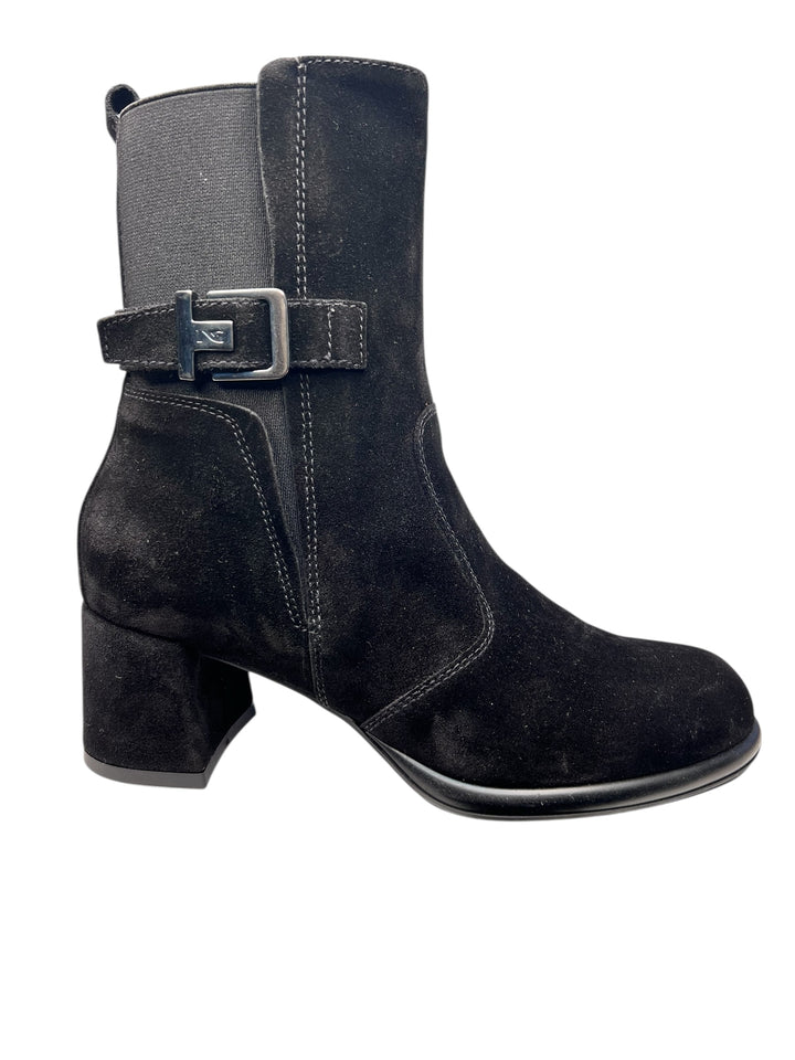 tronchetto donna pelle nero